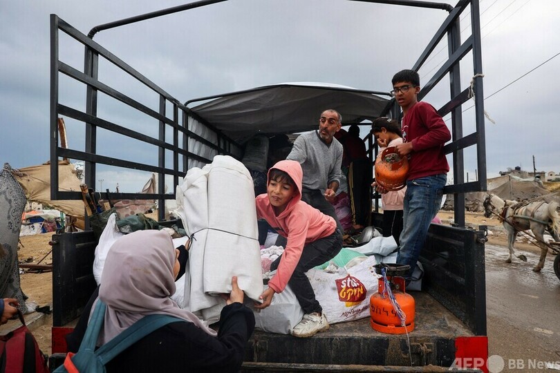 ラファで「人道的大惨事」起きず ネタニヤフ氏、国際社会の懸念一蹴