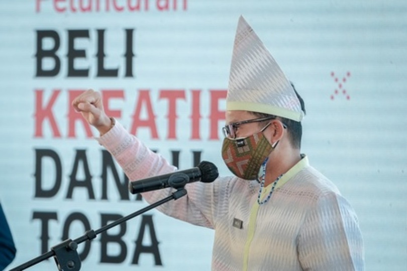 Back #BeliKreatifDanauToba:観光相が新たなキャンペーンを支持し、国民に地元トバ製品に誇りを持つよう促す