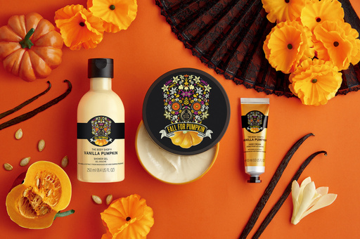 ザ・ボディショップ」バニラパンプキンシリーズ再販開始 写真5枚 国際