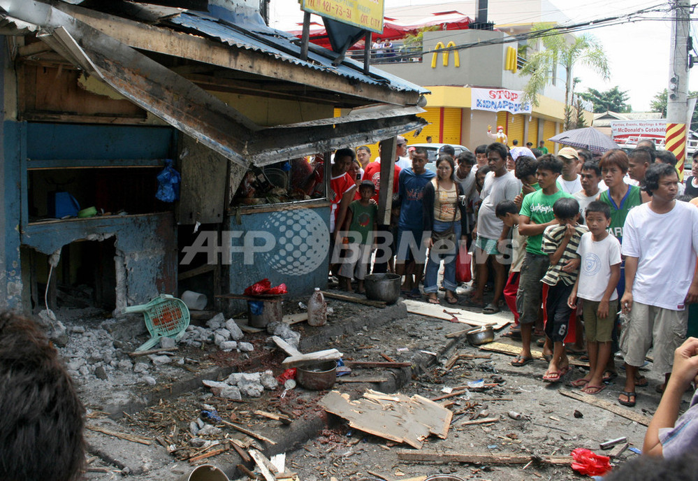 Everyone gathers near the town s main