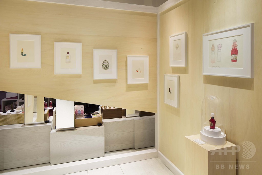 SHISEIDO THE GINZA×花椿、Vol.1「フィリップ ワイズベッカーが描いた化粧品たち」