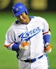 第2回ワールド・ベースボール・クラシック（%%2009 World Baseball Classic%%）強化試合、読売ジャイアンツ（%%Yomiuri Giants%%）対韓国。4回の打席で内野ゴロに倒れる韓国の李大浩（%%Lee Dae Ho%%、イ・デホ）。試合は3-0で韓国が敗れた。（2009年3月3日撮影）(c)AFP/TORU YAMANAKA