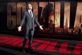 米ハリウッド（Hollywood）で開催の映画『GODZILLA』のプレミア上映会に出席したキャストのブライアン・クランストン（Bryan Cranston、2014年5月8日撮影）。(c)AFP/ROBYN BECK