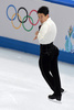 ソチ冬季五輪、フィギュアスケート男子シングル・フリースケーティング（FS）。演技に臨むデニス・テン（Denis Ten、2014年2月14日撮影）。(c)AFP/DAMIEN MEYER