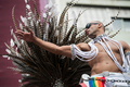 ブラジル・サンパウロ（Sao Paulo）で10日、毎年恒例の「ゲイ・プライド・パレード（Gay Pride Parade）」が開かれた。「ホモフォビア（同性愛嫌悪）は治療できる（Homophobia has cure）」とのテーマの下、およそ300万人がパレードに参加した（2012年6月10日撮影）。(c)AFP/Yasuyoshi CHIBA