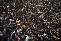 千葉で開催されたVチューバーイベント（2022年3月19日撮影）。(c)Charly TRIBALLEAU / AFP