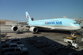 韓国の大韓航空機（2019年10月29日撮影、資料写真）。(c)Daniel SLIM / AFP