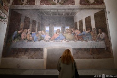 ダビンチの「最後の晩餐」、鑑賞再び可能に 伊ミラノの修道院 写真5枚