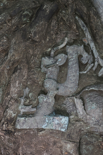 三星堆遺跡で青銅「竜虎獣」が出土 過去にない造形 写真10枚 国際ニュース：AFPBB News