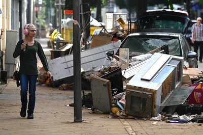 独・ベルギー洪水、死者183人に