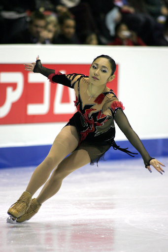 安藤美姫 四大陸選手権2008・女子シングルで3位入賞