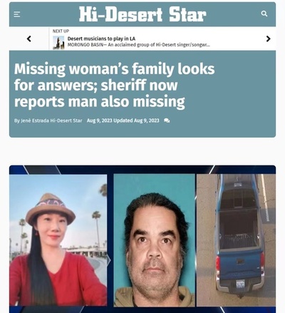 40代の中国人女性 ネットで知り合った男性に会うため渡米し行方不明に