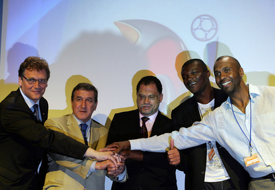 2009年のコンフェデレーションズカップのロゴマークが発表