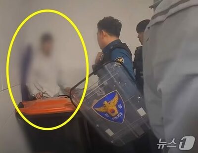飲酒運転の男、ゴミ箱に“身を潜めて”…韓国・逮捕したら前科22犯