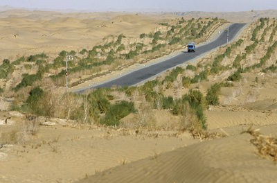 タクラマカン砂漠で発生の黄砂、2週間で世界一周 九州大研究