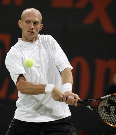 ＜男子テニス・カタール・エクソン・モービル・オープン 2007＞ダビデンコ ビョークマンを破り準々決勝へ - カタール