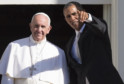 ローマ法王、訪米中に同性愛者の友人と面会