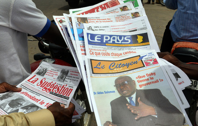 チャド、新聞12紙に発行一時停止令 訓練・教育の不足理由に