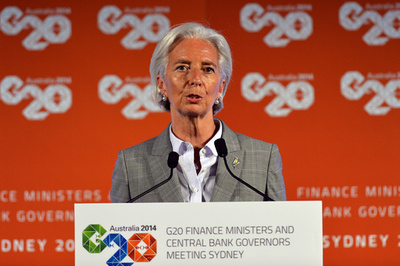 ウクライナ金融支援「パニックは不要」、IMF専務理事