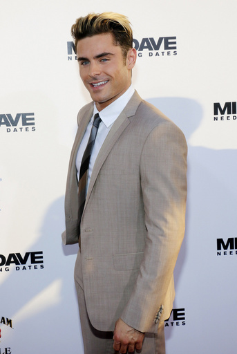 ザック・エフロン、映画『ベイウォッチ』で女装に挑戦