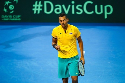 好調キリオス「全ポイントで勝負」、豪連勝で4強に王手 デ杯