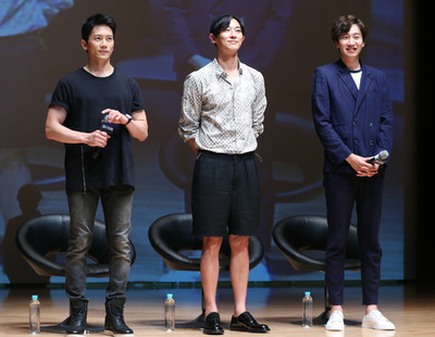 韓国映画『良い友達』、主演俳優3人がイベントに登場