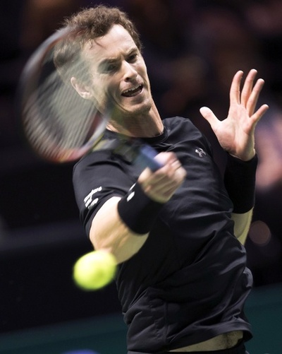 第1シードのマレーが順当に2回戦へ、ABNアムロ世界テニストーナメント