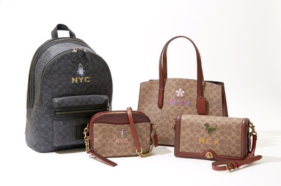 「コーチ」バッグのカスタマイズサービス開始