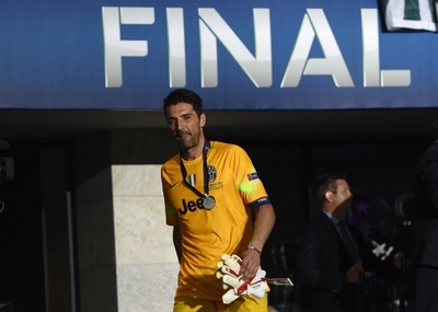 欧州CL制覇逃したブッフォン、40歳での現役に意欲