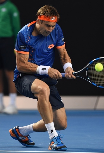 好調フェレール、ビッグサーバーに快勝で8強 全豪オープン