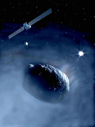 彗星探査機「ロゼッタ」、省エネのため冬眠入り