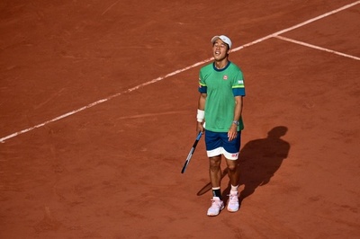 錦織が全仏3回戦へ、連続フルセット勝ちに「5試合した感じ」