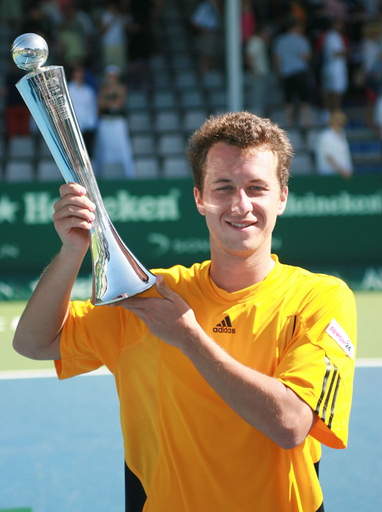 コールシュライバー ハイネケン・オープン2008を制す