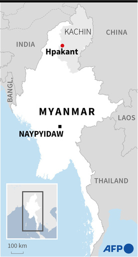 ミャンマー軍が武装勢力空爆 約50人死亡、民間人も被害か