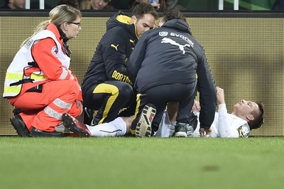 ロイスは打撲と診断、欧州CLには間に合う見込み