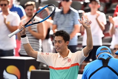 錦織「完璧だった」、圧巻のプレーで決勝進出 ブリスベン国際