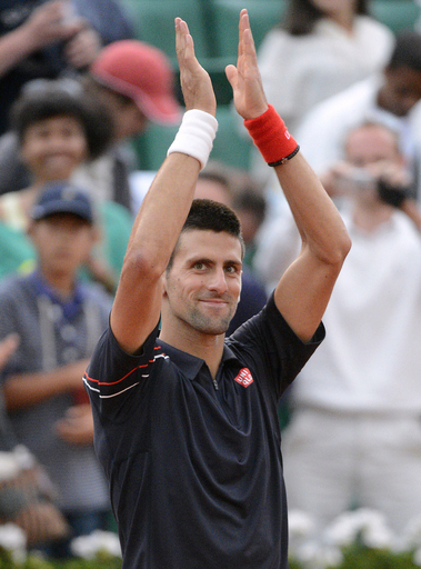 ジョコビッチとフェデラーが16強、全仏オープン