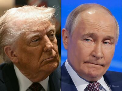 トランプ氏、プーチン氏は「役割果たす」 ウクライナ停戦交渉