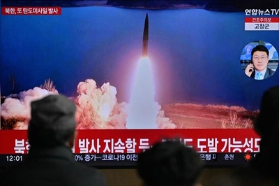 北朝鮮、弾道ミサイルを発射 聯合