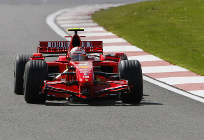 ライコネン 英国GPフリー走行3回目もトップタイムを記録