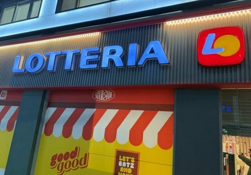 ソウル市内のあるロッテリア店舗(c)KOREA WAVE