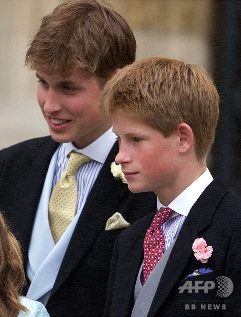 【写真特集】ウィリアム王子とヘンリー王子、幼少時代から現在まで 写真36枚 国際ニュース:AFPBB News