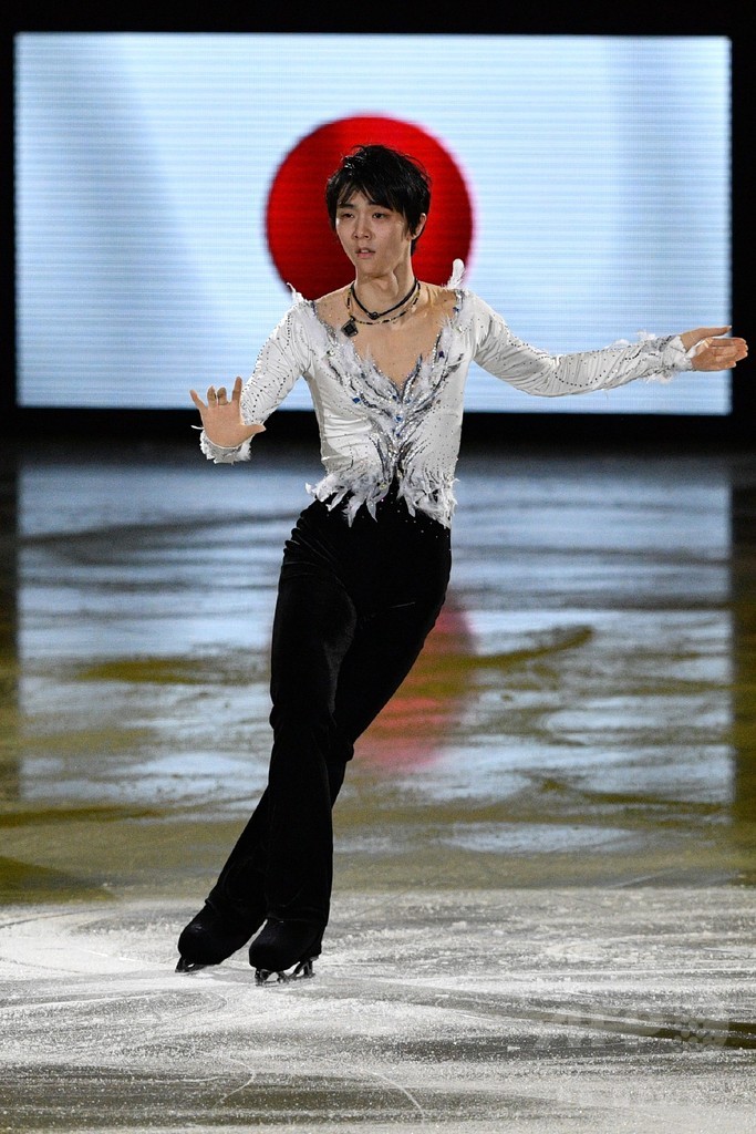 羽生やザギトワらが華麗な演技、フィギュアスケート・エキシビション 平昌五輪