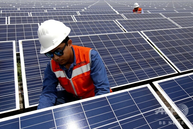 再生可能エネルギーの発電容量が10年で4倍に、国連報告書