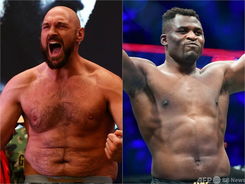 フューリー、元UFCガヌーとボクシングでエキシビ決定