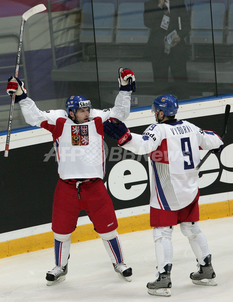 アイスホッケー 世界選手権大会07 チェコ ベラルーシに完勝する ロシア 写真5枚 国際ニュース Afpbb News