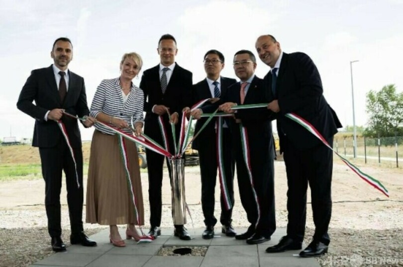 BYDハンガリー電動バス工場拡張プロジェクト 起工式を開催