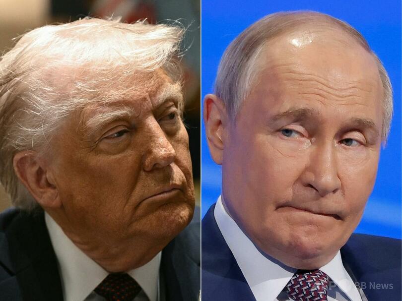 トランプ氏、プーチン氏は「役割果たす」 ウクライナ停戦交渉