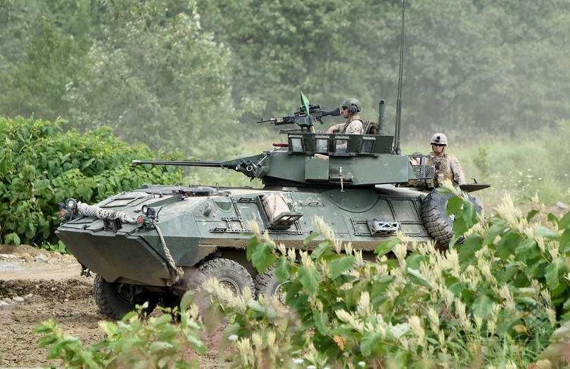 北海道で陸上自衛隊と米海兵隊が共同訓練 写真12枚 国際ニュース Afpbb News