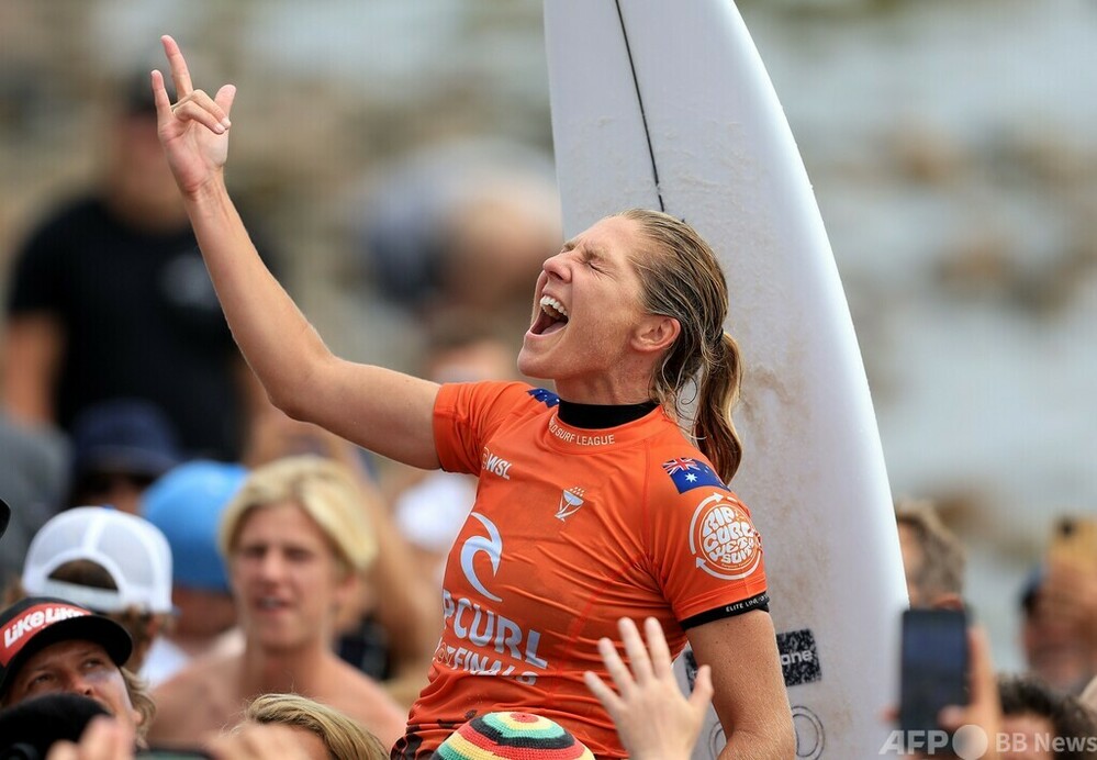 ギルモアが史上最多8度目の総合優勝 サーフィンCT最終戦 写真6枚 国際ニュース:AFPBB News